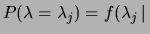$ \lambda_j$