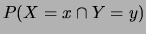 $\displaystyle f(x) = \sum_y f(x\,\vert\, y)f(y)$