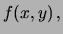 $\displaystyle P(X=x\cap Y=y)$