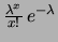 $ {\cal P}_\lambda$