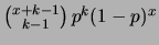 $ {\cal B}^{-}_{k,p}$