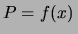 $ f(x)\,$