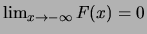 $ 0\leq F(x)\leq 1$
