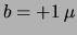 $ a=-1\,\mu$