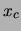 $ x_c\pm\Delta$