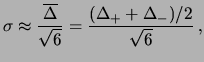 $ \Delta_-$