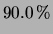 $\displaystyle P(\mu - 1.64\,\sigma \le X \le \mu + 1.64\,\sigma)$