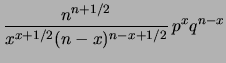 $\displaystyle n\,q-\Delta\,,$