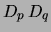 $\displaystyle \xrightarrow[\left\{\!\begin{array}{l}\Delta\ll n\,p \\
\Delta\ll n\,q \end{array}\right.]{}
\,-\frac{\Delta^2}{2\,n\,p\,q}$