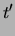 $\displaystyle \int_0^t\frac{t^{\prime^{k-1}}}{(k-1)!}\cdot r^{k}
\cdot e^{-r\,t^\prime}$