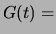 $ G(t)$