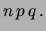 $\displaystyle n\, (n-1)\, p^2+n\, p$