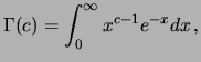 $\displaystyle \beta(r,s) =\frac{\Gamma(r)\,\Gamma(s)}{\Gamma(r+s)}\,$