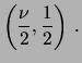 $\displaystyle ^2(\nu) =$