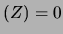 $ Z=(X-\mu)/\sigma$
