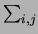 $\displaystyle \sum_{i,j} f(x_i,y_j) =1\,.$