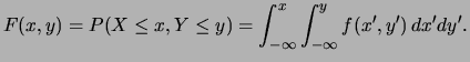 $ f(x_i,y_i) = F(x_i,y_i) - F(x_{i-1},y_{i-1})$