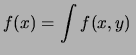 $ f_{X\,\vert\,Y}(x\,\vert\,y)$