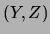 $ (X,Z)$