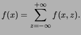 $ f(x,z)$