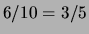 $ \frac{2/16}{5/8}=1/5$