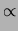 $\displaystyle \propto$