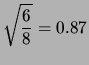 $\displaystyle \frac{24}{8} - \left(\frac{12}{8}\right)^2 =
\frac{6}{8}$