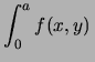 $\displaystyle y = \frac{1}{a}\,;$