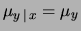 $ \sigma_{y\,\vert\,x}$