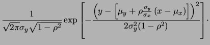 $\displaystyle f(y\,\vert\,x)f(x)$