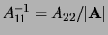 $\displaystyle {\bf A} = \frac{1}{1-\rho^2} \left( \begin{array}{cc} \frac{1}{\s...
...\ -\frac{\rho}{\sigma_x\sigma_y} & \frac{1}{\sigma_y^2} \end{array} \right)\,.$