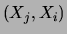 $ (X_i,X_j)=$