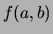 $ f(b)$