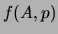 $ f(p)$