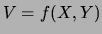 $\displaystyle f(z) = \sum_{\begin{array}{c}x,y \\ g(x,y)=z\end{array}} f(x,y)$