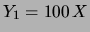 $\displaystyle 1000\,\sqrt{X}\,.$