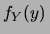 $\displaystyle \ g(x)=y\,,$