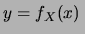 $\displaystyle f_Y(y) \,$