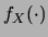$ f_Y(\cdot)$