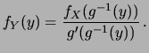 $ g(\cdot)$