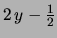 $ \frac{X}{2}+\frac{1}{4}$
