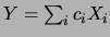 $ (X_i)=\sigma^2_i$