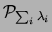 $ {\cal P}_{\lambda_i}$