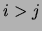 $ i<j$