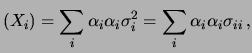 $\displaystyle \sum_i\alpha_i^2$