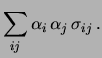 $ \sigma_{2\,1} = \sigma_{1\,2}$