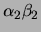 $\displaystyle \left[\alpha_2\beta_2(X_2-\mu_2)^2\right]$