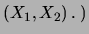 $\displaystyle \left[(X_1-\mu_1)(X_2-\mu_2)\right]=$