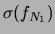 $\displaystyle (f_{N}) = p\,.$