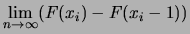 $\displaystyle P(X=x_i) = f(x_i)$